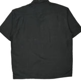 Comfort Fit Quiksilver Hawaiian Shirt - XL Black Cotton