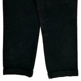 Stussy Double Knee Carpenter Trousers - 30W 28L Black Cotton