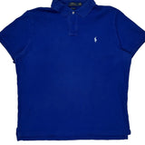 Polo By Ralph Lauren Slim Fit Polo Shirt - XL Blue Cotton