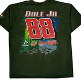 Dale Jr 88 Chase Authentics Nascar T-Shirt - XL Green Cotton