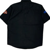 Harley Davidson Motor Co. Harley Davidson Short Sleeve Shirt - Medium Black Cotton