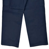 Dickies Cargo Trousers - 37W 32L Navy Cotton Blend