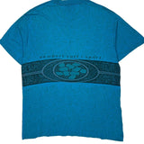 Unbranded Graphic T-Shirt - XL Blue Cotton
