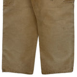 Carhartt Double Knee Carpenter Pants - 34W 30L Brown Cotton