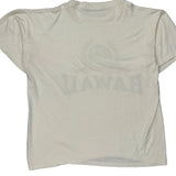 Unbranded Single Stitch T-Shirt - 2XL White Cotton
