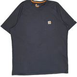 Carhartt T-Shirt - 2XL Gray Cotton