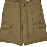 Wrangler Cargo Shorts - 34W 10L Khaki Cotton