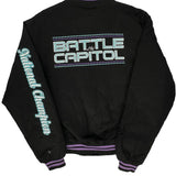 Battle Of The Capitol Coastal Varsity Jacket - Medium Black Polyester