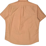 Polo By Ralph Lauren Short Sleeve Shirt - Large Orange Cotton