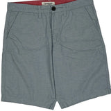 Quiksilver Chino Shorts - 33W 10L Grey Cotton Blend