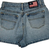 Age 6 Ralph Lauren Denim Shorts - Small Light Wash Cotton