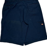 Dickies Chino Shorts - 35W 9L Navy Cotton Blend