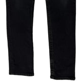 True Religion Skinny Jeans - 33W UK 12 Black Cotton Blend