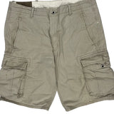 Levis Cargo Shorts - 34W 11L Beige Cotton
