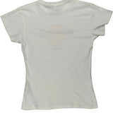 Hard Rock Cafe Graphic T-Shirt - Large White Cotton