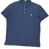 Polo By Ralph Lauren Polo Shirt - XL Blue Cotton