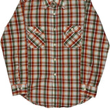 Levis Checked Flannel Shirt - Medium Multicoloured Cotton