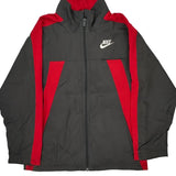 Age 11-12 Nike Track Jacket - Medium Black Polyester