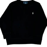 Polo By Ralph Lauren Long Sleeve T-Shirt - 2XS Black Cotton