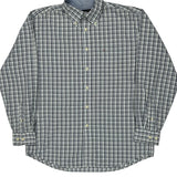 Tommy Hilfiger Checked Shirt - Large Blue Cotton