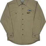 Carhartt Shirt - Large Khaki Cotton