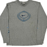 Age 14-16 Nike Long Sleeve T-Shirt - XL Grey Cotton