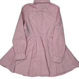 Age 7 Ralph Lauren A-Line Dress - XS Pink Cotton