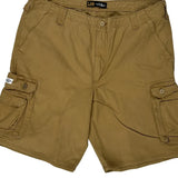 Lee Cargo Shorts - 38W 11L Brown Cotton