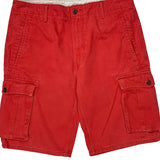 Levis Cargo Cargo Shorts - 34W 11L Red Cotton