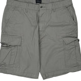 Levis Cargo Shorts - 38W 10L Grey Cotton