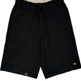 Dickies Shorts - 34W 11L Black Cotton