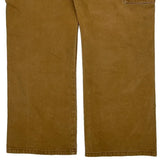 Dickies Carpenter Trousers - 35W 29L Brown Cotton