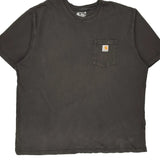 Carhartt T-Shirt - 2XL Black Cotton