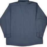 Dickies Shirt - XL Blue Polyester Blend
