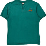 Disney Cartoon T-Shirt - Medium Teal Cotton