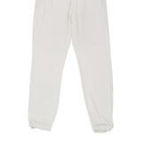 Les Copains Trousers - 30W UK 10 White Viscose Blend