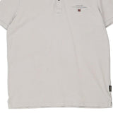 Napapijri Polo Shirt - 2XL White Cotton