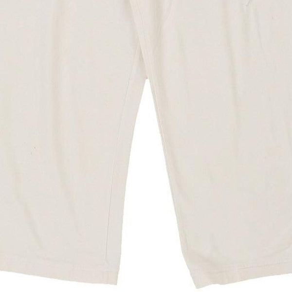 Fila Cropped Shorts - XS White Cotton