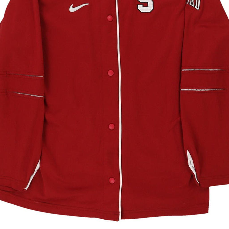 Vintage red Stanford Nike Jacket - mens large