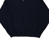 Highland Sweatshirt - XL Navy Cotton Blend
