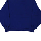Jerzees Sweatshirt - Large Blue Cotton Blend