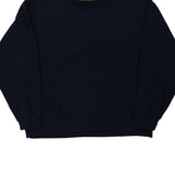 Fruit Of The Loom Sweatshirt - XL Navy Cotton Blend