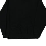 Fruit Of The Loom Sweatshirt - Large Black Cotton Blend