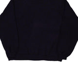 Hanes Sweatshirt - XL Purple Cotton Blend