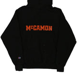 Reverse weave, Chagrin Football Champion Graphic Hoodie - Large Black Cotton Blend