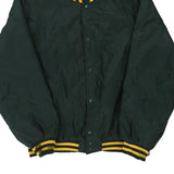 Holloway Varsity Jacket - XL Green Nylon