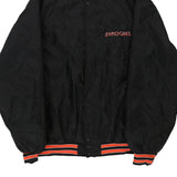 Holloway Varsity Jacket - Large Black Polyester