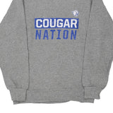 Cougar Nation Russell Athletic Sweatshirt - Small Grey Cotton Blend