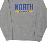 North Russell Athletic Sweatshirt - XL Grey Cotton Blend