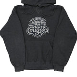 Kane County Cougars Russell Athletic Hoodie - Small Grey Cotton Blend